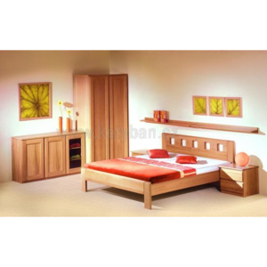 Dřevěná postel Dalila Lux 200x160 Buk