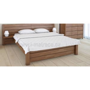 Dřevěná postel Vivo 200x140 Jádrový buk