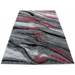 Kusový koberec Elmo 2 šedočervený, Velikosti 60x100cm