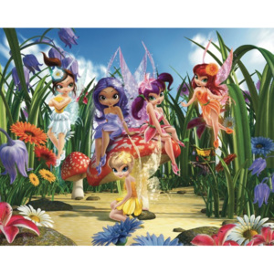 KUPSI-TAPETY 3D fototapeta Víly Magical Fairies - velikost 244 x 305 cm