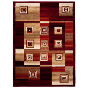 Kusový koberec Taura červený, Velikosti 60x100cm