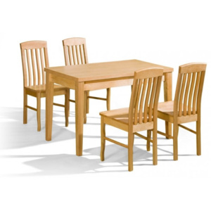 Stůl DUO + židle K-8 (4st.) - sestava MM31