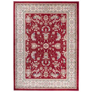 Kusový koberec klasický Fariba červený, Velikosti 60x100cm