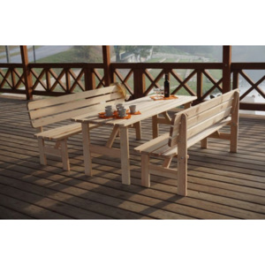 Dřevěný stůl VIKING - 180cm - OEM R35263