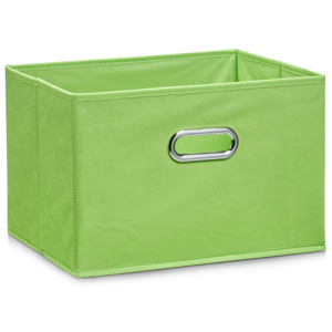Úložný box, flísový, zelený, Zeller
