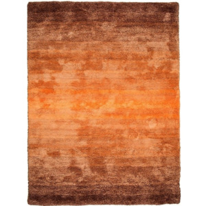 Luxusní kusový koberec viskóza Azur hnědý, Velikosti 80x150cm