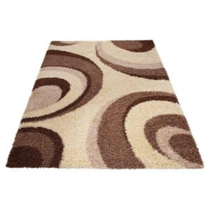 Kusový koberec Shaggy Giada krémový, Velikosti 60x100cm