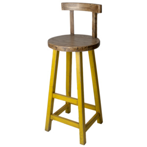 Barová židle Prudent žlutá BU2-146Yellow