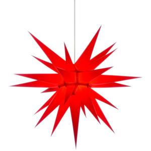 Herrnhutská hvězda i7 - červená, ∅ 70 cm
