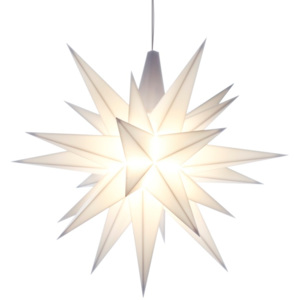 Herrnhutská hvězda A1e - bílá, ∅ 13 cm
