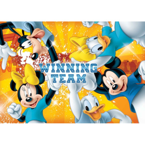 Fototapeta, Tapeta Disney Mickey Mouse, (250 x 104 cm)