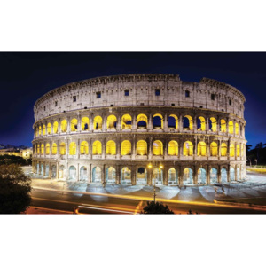 Fototapeta, Tapeta Koloseum v noci, (312 x 219 cm)