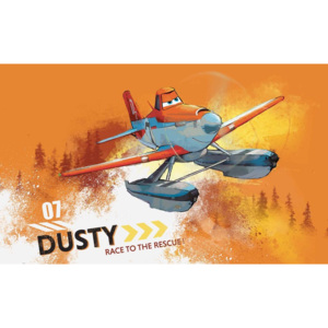 Fototapeta, Tapeta Disney Letadla Dusty Crophopper, (254 x 184 cm)