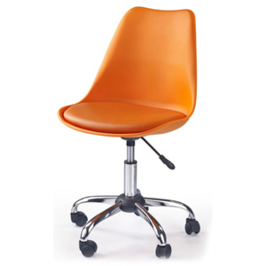 Dětská otočná židle Halmar COCO oranžová