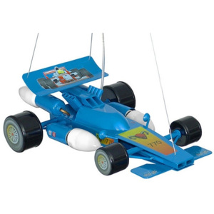 Dětský lustr Formule 4xE14/60W modrá LU4776