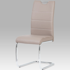 Jídelní židle HC-581 LAN koženka lanýžová - Autronic