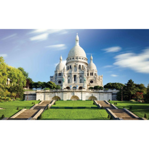 Fototapeta, Tapeta Bazilika Sacré Coeur v Paříži, (152.5 x 104 cm)