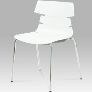 Jídelní židle plastová CT-603 WT bílá - Autronic