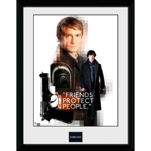 Obraz na zeď - Sherlock - Friends Protect