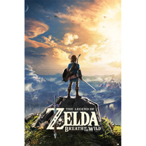 Plakát, Obraz - The Legend Of Zelda: Breath Of The Wild - Sunset, (61 x 91,5 cm)