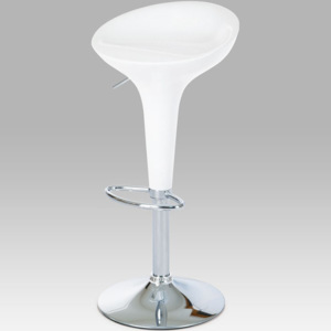 Barová židle AUB-9002 WT bílá - Autronic