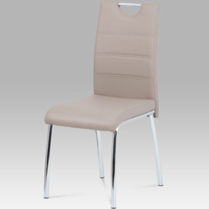 Jídelní židle DCL-401 LAN koženka lanýžová - Autronic