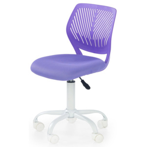 Dětská otočná židle Halmar BALI 2 fialová