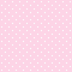 Tapety Pink & White 2cm Dots