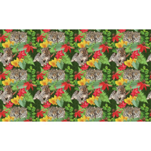 Fototapeta, Tapeta Gepard v džungli, (368 x 254 cm)