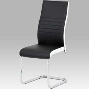 Jídelní židle DCL-429 BK koženka černá - Autronic