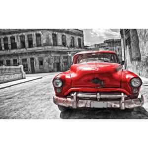 Fototapeta, Tapeta Vintage Car, (312 x 219 cm)
