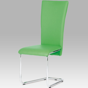 Jídelní židle DCL-173 GRN koženka zelená - Autronic