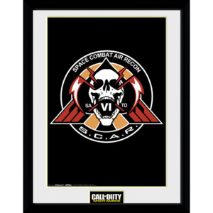 Obraz na zeď - Call of Duty Infinite Warfare - Scar Logo