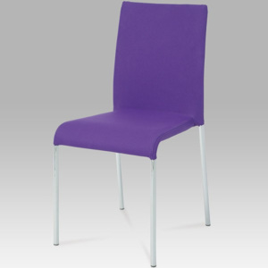 Jídelní židle WE-5010 PUR2 látka fialová - Autronic