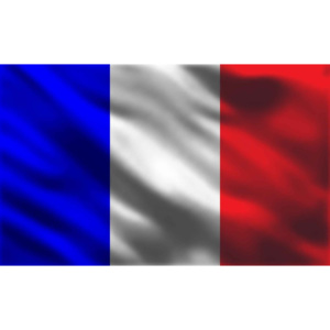 Fototapeta, Tapeta Francouzská vlajka, (208 x 146 cm)