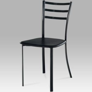 Jídelní židle B801 BK koženka černá - Autronic