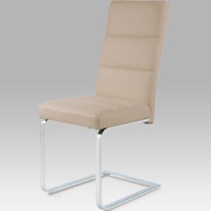 Jídelní židle B931N CAP1 koženka cappuccino - Autronic