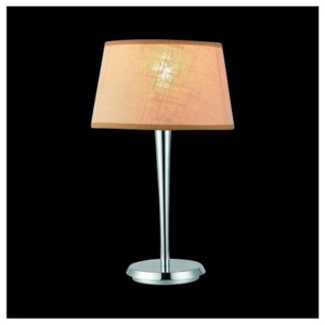 Luxera Lampa stolní COMBO béžová/chrom 18051