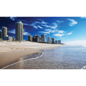 Fototapeta, Tapeta Pláž Gold Coast, (152.5 x 104 cm)