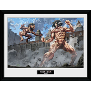 Obraz na zeď - Attack On Titan - Titan Fight