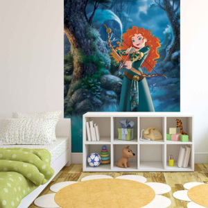 Fototapeta, Tapeta Disney princezny Merida Rebelka, (184 x 254 cm)