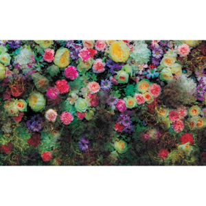 Fototapeta, Tapeta Divoké květiny, (254 x 184 cm)