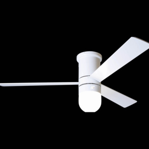 | Cirrus hugger, stropní ventilátor, lesklá bílá/bílá
