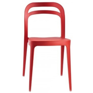 Jídelní židle Julie, AlmaDesign, červená