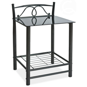 Noční stolek ET-920 černý - Casarredo