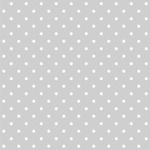Tapety Grey & White 2cm Dots
