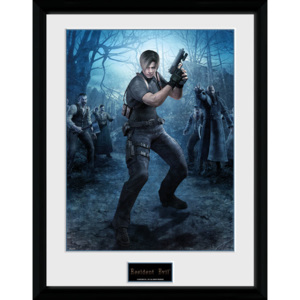 Obraz na zeď - Resident Evil - Leon Gun