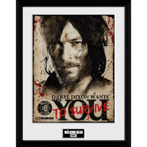 Obraz na zeď - The Walking Dead - Daryl Needs You