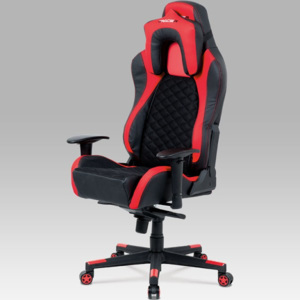 Kancelářská židle KA-F04 RED červená - Autronic