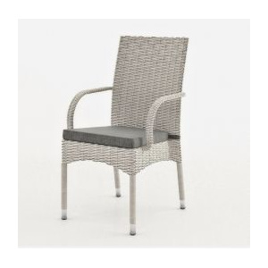 Ratanová židle TRAMONTO - Royal bílá patina